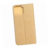 Etui zamykane z klapk� i magnesem Vennus Book z�oty do Apple iPhone 14 Max