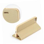 Etui zamykane z klapk� i magnesem Vennus Book z�oty do Samsung Galaxy M22