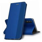 Pokrowiec Etui zamykane z klapk i magnesem Vennus Sensitive Book niebieska do Huawei P40 Lite E