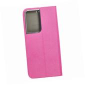 Etui zamykane z klapk� i magnesem Vennus Sensitive Book r�owy do Samsung s21 Ultra