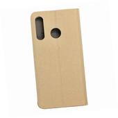 Etui zamykane z klapk� i magnesem Vennus Sensitive Book z�oty do Huawei P30 Lite