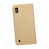 Etui zamykane z klapk� i magnesem Vennus Sensitive Book z�oty do Samsung Galaxy A10