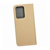 Etui zamykane z klapk� i magnesem Vennus Sensitive Book z�oty do Samsung galaxy S20 Ultra