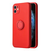 Pokrowiec Vennus Silicone Ring czerwony do Apple iPhone 13