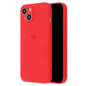 Pokrowiec Vennus Silicone Serce czerwony do Apple iPhone 11 Pro