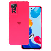 Pokrowiec Vennus Silicone Serce do Xiaomi Redmi Note 11
