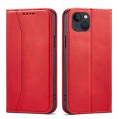Pokrowiec Pokrowiec Wallet Magnet czerwony do Apple iPhone 13