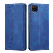 Pokrowiec Pokrowiec Wallet Magnet niebieski do Samsung Galaxy A12 5G