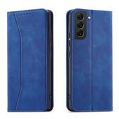 Pokrowiec Wallet Magnet niebieski do Samsung Galaxy S22 Plus