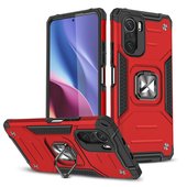 Pokrowiec Wozinsky Ring Armor pancerny czerwony do Xiaomi Mi 11i