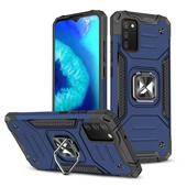 Pokrowiec Wozinsky Ring Armor pancerny niebieski do Samsung Galaxy A03s