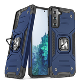 Pokrowiec Wozinsky Ring Armor pancerny niebieski do Samsung Galaxy S22 Plus