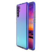 etui prze�roczyste Pokrowiec �elowy Spring Case ciemnoniebieski do Huawei P30 Pro