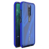 etui prze�roczyste Pokrowiec �elowy Spring Case ciemnoniebieski do Xiaomi Redmi 8A