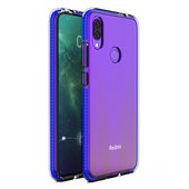 Pokrowiec �elowy Spring Case ciemnoniebieski do Xiaomi Redmi Note 7
