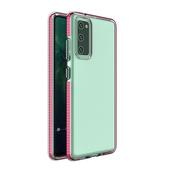 Pokrowiec �elowy Spring Case ciemnor�owy do Samsung Galaxy A12