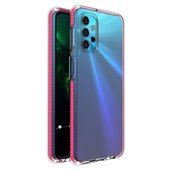 Pokrowiec �elowy Spring Case ciemnor�owy do Samsung A32 5G