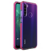 Pokrowiec �elowy Spring Case ciemnor�owy do Xiaomi Redmi Note 8T