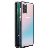 Pokrowiec �elowy Spring Case czarny do Samsung Galaxy A71
