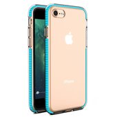 Pokrowiec �elowy Spring Case jasnoniebieski do Apple iPhone SE 2022