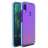 Pokrowiec �elowy Spring Case jasnoniebieski do Huawei P Smart 2019