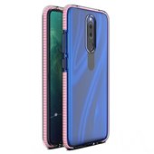 etui prze�roczyste Pokrowiec �elowy Spring Case jasnor�owy do Huawei Mate 20 Lite