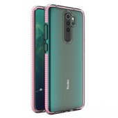 Pokrowiec �elowy Spring Case jasnor�owy do Xiaomi Redmi Note 8 Pro