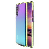 etui prze�roczyste Pokrowiec �elowy Spring Case ��ty do Huawei P30 Pro
