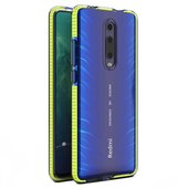 etui prze�roczyste Pokrowiec �elowy Spring Case ��ty do Xiaomi Mi 9T Pro