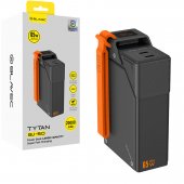 Power Bank Blavec 20000mAh 65W 2x USB-C czarny do myPhone Hammer 4  Plus