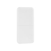 POWERBANK MX COCO 10 000 mAh, 2xUSB, 10W Li-Po, WHITE / BIA�Y, + kabel microUSB do SAMSUNG ZV50