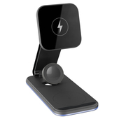 Proove �adowarka bezprzewodowa Energy Fold 3 w 1 czarna do SAMSUNG ZV50