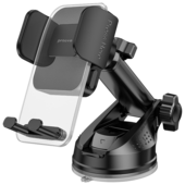 Proove Uchwyt Samochodowy Crystal Clamp Plus z Przyssawk� czarny do SAMSUNG ZV50