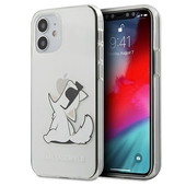  prze�roczyste hard case Choupette Fun do Apple iPhone 12 Mini 5,4 cali