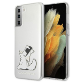  prze�roczyste hard case Choupette Fun do Samsung s21
