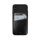 Puro nak�adka Shine Pocket czarna do Apple iPhone X