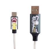 Rick & Morty kabel Light-Up USB-C Shock! do SAMSUNG ZV50