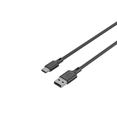 Riversong kabel Zeta USB - USB-C 1,0m 2,4A czarny CT118 do SAMSUNG ZV50
