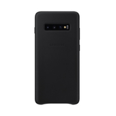 Samsung etui Leather Cover czarne do Samsung Galaxy S10 Plus