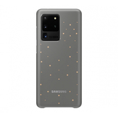 Pokrowiec Samsung etui LED Cover szare do Samsung S20 Ultra