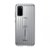 Pokrowiec Samsung etui Protective Standing Cover srebrne do Samsung Galaxy S20