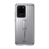 Pokrowiec Samsung etui Protective Standing Cover srebrne do Samsung S20 Ultra