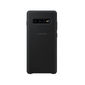Pokrowiec Samsung etui Silicone Cover czarne do Samsung Galaxy S10 Plus
