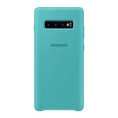 Pokrowiec Samsung etui Silicone Cover zielone do Samsung Galaxy S10 Plus