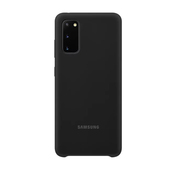 Pokrowiec Samsung etui Silicone Cover czarne do Samsung Galaxy S20