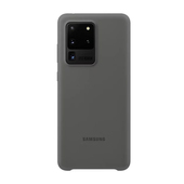 Pokrowiec Samsung etui Silicone Cover szare do Samsung S20 Ultra