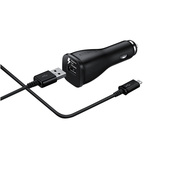 Samsung �adowarka samochodowa czarna + kabel USB typ-C do SAMSUNG ZV50