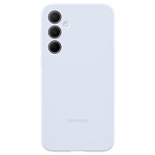 Samsung nakadka Silicone Cover niebieska do Samsung Galaxy A35 5G