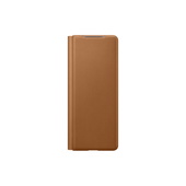 Samsung Pokrowiec Leather Flip Cover brzowe do Samsung Galaxy Z Fold2 5G