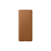 Samsung Pokrowiec Leather Flip Cover br�zowe do Samsung Galaxy Z Fold2 5G